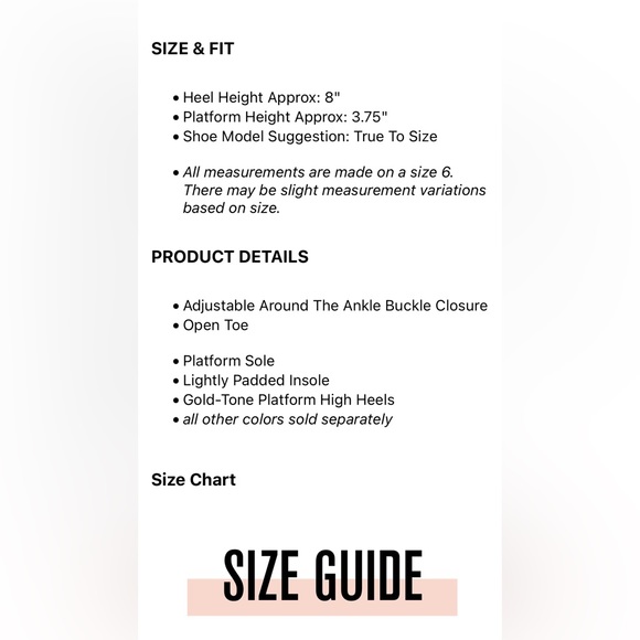 Brand New in box. Tried on one heel. Half a size too big. - Picture 2 of 5